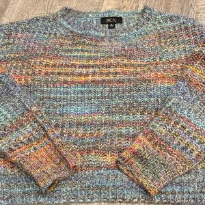 BCX Colorful Knit Sweater ~ gorgeous